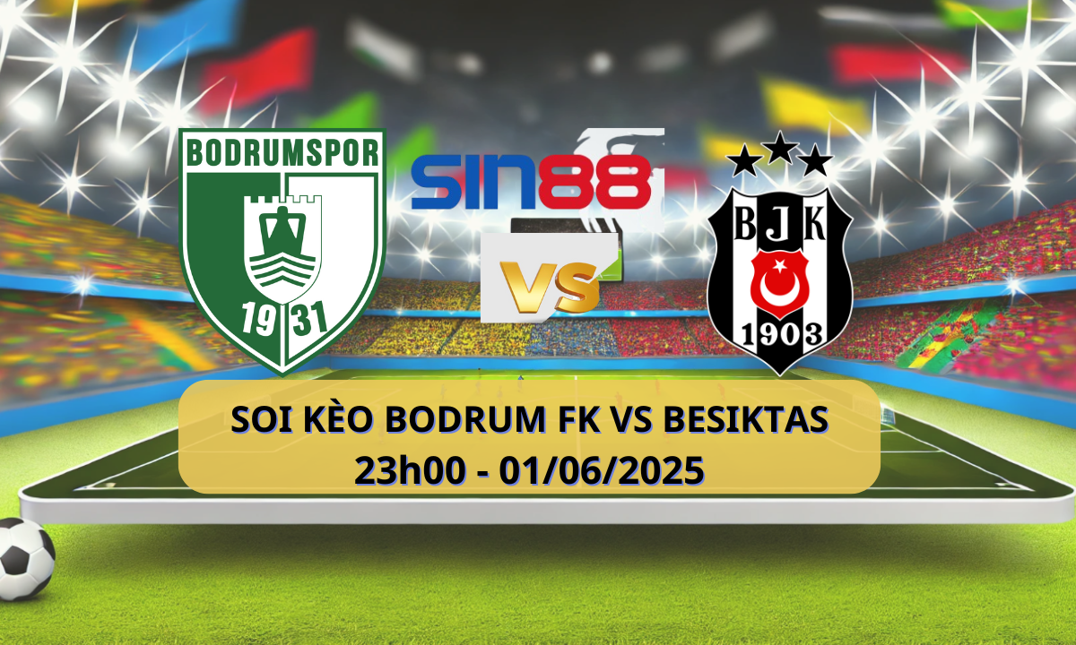 Áp phích trận đấu Esport giữa Bodrumspor và Besiktas